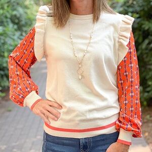 THML Daniella Sweater Top Large